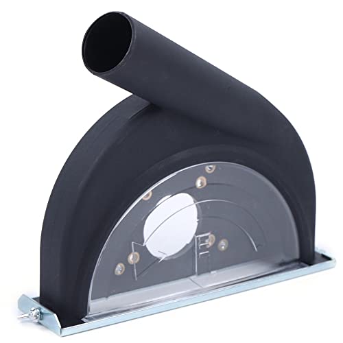 Winkelschleifer Staubschutz für φ150-180 mm Handwinkelschleifer Professional Dunstabzugshaube Absaughaube für sichere und staubarme Holzbearbeitung Zubehör für Winkelschleifer von Owneed