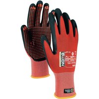 92080 Handschuhe Flexible Advanced 1901 Größe 10 schwarz/rot en 388, en 42 - Ox-on von Ox-on