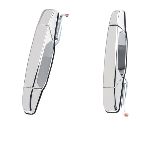 Oxektgb Auto außerhalb Außentürgriff Für Cadillac Für Escalade 2007 2008 2009 2010 2011 2012 2013 Für ESV Außen Chrom Türgriff(Chrome Rear Side) von Oxektgb