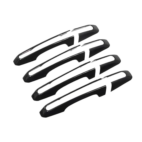 Oxektgb Auto außerhalb Außentürgriff Für Land Für Rover Für Discovery Für Sport/4 5 Autoteile Türgriff Dekoration Abdeckung Trim ABS Chrom(Black) von Oxektgb