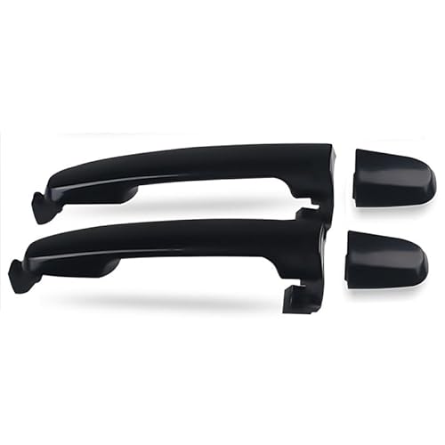 Oxektgb Auto außerhalb Außentürgriff Für Toyota Für Camry 2001-2006 Für Corolla 2003-2008 Für RAV4 2001-2008 HighlanderCamry Außentürgriffe(2pcs Rear) von Oxektgb