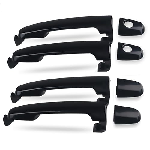 Oxektgb Auto außerhalb Außentürgriff Für Toyota Für Camry 2001-2006 Für Corolla 2003-2008 Für RAV4 2001-2008 HighlanderCamry Außentürgriffe(A Set 4 Sides) von Oxektgb