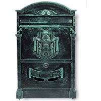 Briefkasten Im Vintage-Retro-Antik-stil Zur Wandmontage Mit Schlüsseln Und Montagematerial - Modell Auswählen von Oxend