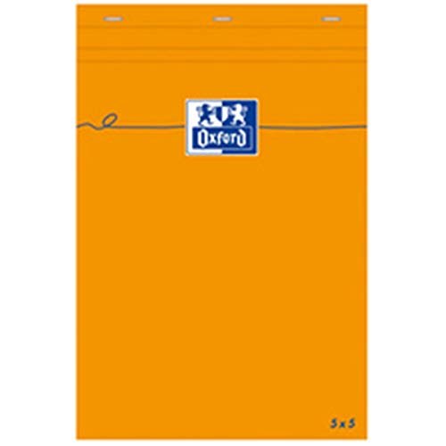 Oxford 100106277 Gesprächs-Notizblock, 80 Blatt Orange von Oxford