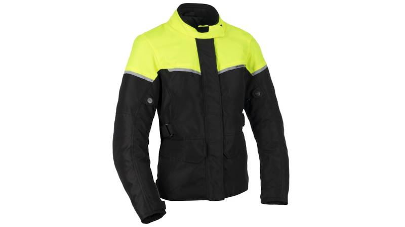 Oxford Spartan Long WP WS Jacket Black/NeonGelb, Gr. 3XL Damen von Oxford