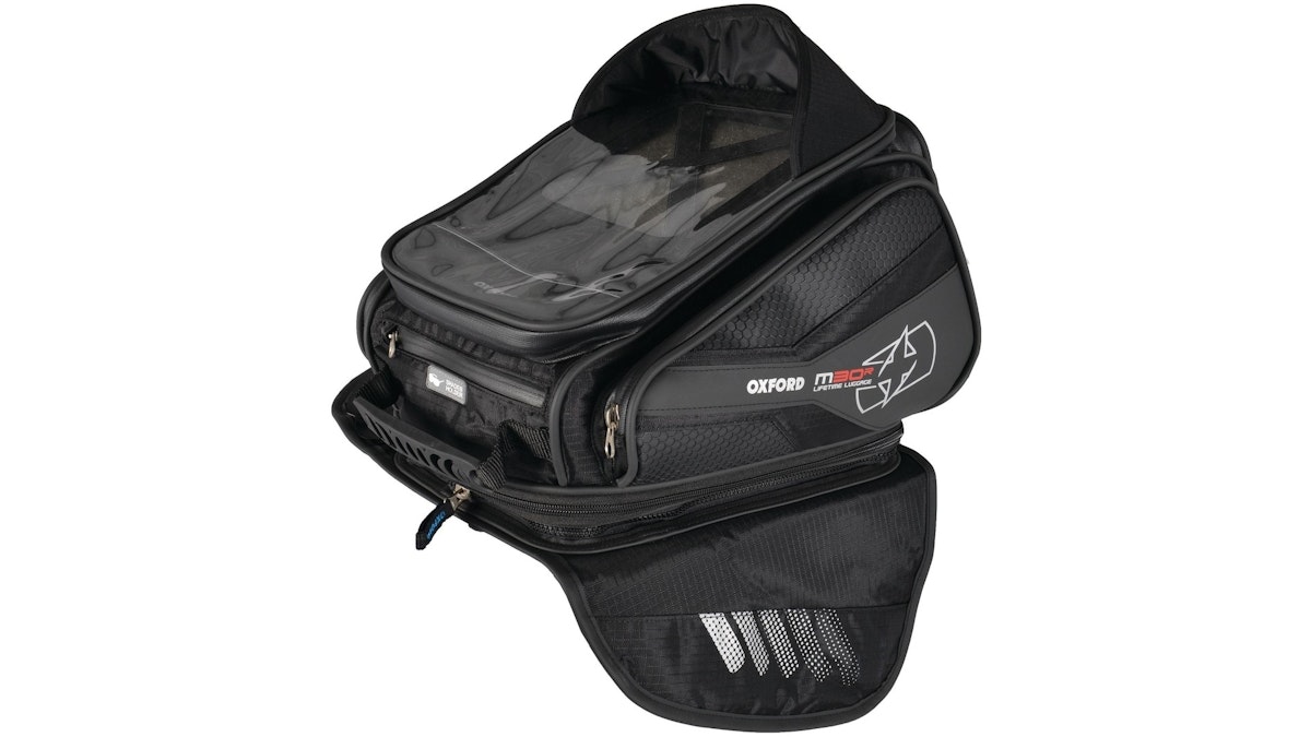 Oxford Tankrucksack schwarz, Tankrucksack "M30R" 30 l Volumen, Maße (B x H x T): 30 x 18 x 36 cm von Oxford