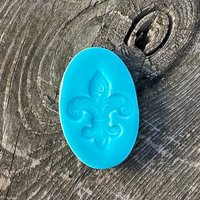 Fleur De Lis Magnet, Kühlschrankmagnet, Dekor, Geschenk, Kühlschrankmagnet von OxfordCommaStore