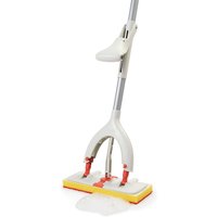 OXO Good Grips Bodenwischer-Set "Butterfly" mit breitem, saugfähigen Schwamm OXO Good Grips Bodenwischer-Set "Butterfly" mit breitem, saugfähigen Schwamm von Oxo Good Grips