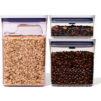 OXO Good Grips Vorratsdose, (Set, 4 tlg.), mit Portionierlöffel, 0,6, 1,6, 2,6 Liter von Oxo Good Grips