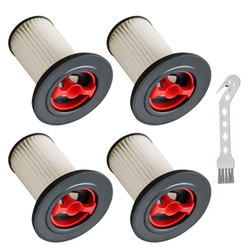 OXOXO 4Set 12023349 Filter with Cleaning Brush Filter Set Compatible with Bosch Unlimited Gen2 Series 8 Vacuum Cleaner,12036642 HEPA Replacement Filter von OxoxO