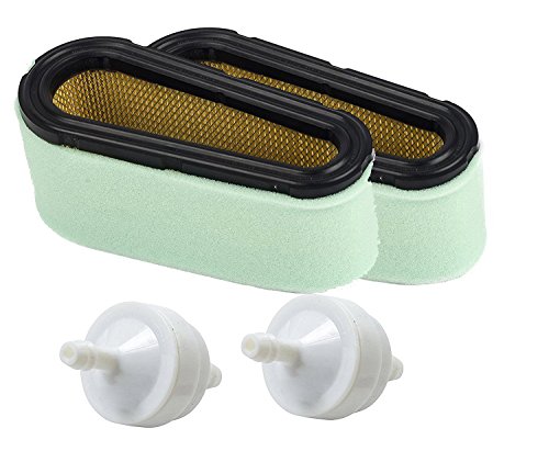 OxoxO 496894S 496894 Air Filter 272403S Vorfilter 394358 Kraftstofffilter für Briggs & Stratton 282700 283700 12,5–17 HP Motoren von OxoxO