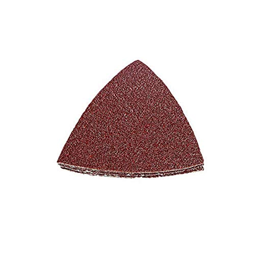 OxoxO 80mm Triangular Sanding Pad Abrasive Sandpaper NO Hole 40 Grits Aluminum Oxide Hook & Loop Sanding Sheets (60-Pack) von OxoxO