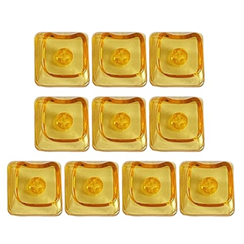 10-teiliges durchscheinendes PC-Gaming-Tastenkappen-Set für MX-Switches mit mechanischen Tastaturen, transparentes Design, transparentes PC-Tastenkappen-Set 10-teiliges durchscheinendes PC-Gaming-Tastenkappen-Set für MX-Switches mit mechanischen Tastaturen, transparentes Design, transparentes PC-Tastenkappen-Set von Oxtxuzdm