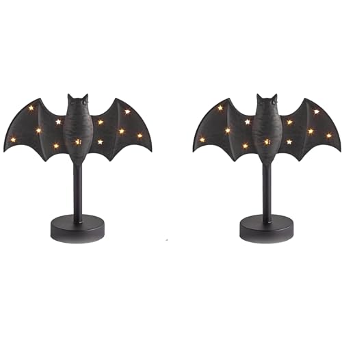 Batteriebetriebene Fledermaus-LED-Halterung mit flackerndem Licht, geeignet für kleine Räume, Gothics, Innendekoration, Upgrade, Halloween-Fledermaus-Lampe Batteriebetriebene Fledermaus-LED-Halterung mit flackerndem Licht, geeignet für kleine Räume, Gothics, Innendekoration, Upgrade, Halloween-Fledermaus-Lampe von Oxtxuzdm