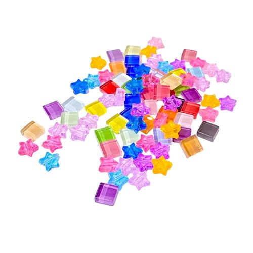 Dekorative Keramikfliesen, Glas, handgefertigt, für den Außenbereich, Haus und Garten, Dekoration, kleine Fliesen, bunt zum Basteln von Oxtxuzdm