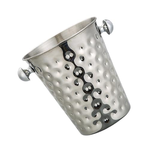 Edelstahl-Eiskübel, Weineimer, breite Öffnung, Getränkewanne, Bier, Champagner, Kühler für Partys, Camping, Edelstahl, leicht zu tragen Edelstahl-Eiskübel, Weineimer, breite Öffnung, Getränkewanne, Bier, Champagner, Kühler für Partys, Camping, Edelstahl, leicht zu tragen von Oxtxuzdm