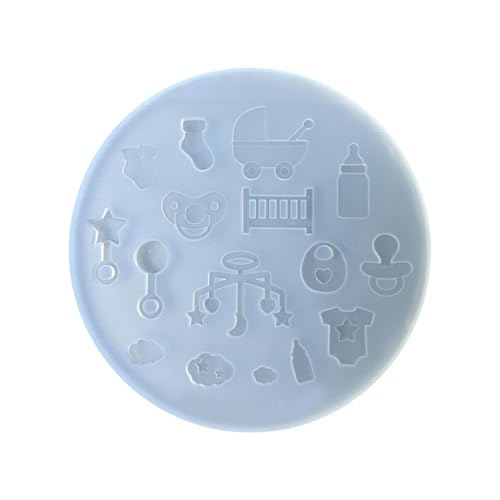 Einfach zu verwendende, wiederverwendbare Silikonform für Nägel, Kunstkreationen und kleines Bettzubehör, Design Silikon-Nagelform von Oxtxuzdm