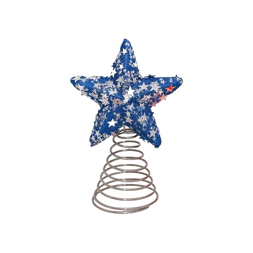 Fünf Spitze Star Weihnachtsbaum Patriotic Tree Top Star Accessoires Independence Day Holiday Decoration Party Dekorationen Fünf Spitze Star Weihnachtsbaum Patriotic Tree Top Star Accessoires Independence Day Holiday Decoration Party Dekorationen von Oxtxuzdm