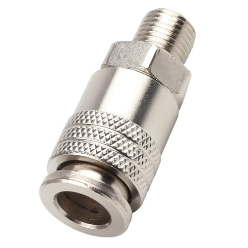 Industriestahl Pneumatische Luftkupplungen G1/4 Gewinde Schnellanschlussverschraubungen Geeignet für Werkzeugkompressor Verschleißfest Industrieunion Industriestahl Pneumatische Luftkupplungen G1/4 Gewinde Schnellanschlussverschraubungen Geeignet für Werkzeugkompressor Verschleißfest Industrieunion von Oxtxuzdm