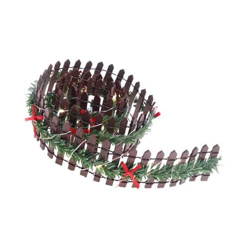 Miniatur-Feen-Garten-Ornament, Zaun, Holzlatte für Puppenhäuser, Blumentöpfe, LED, dekorativer dekorativer Zaun, Holz Miniatur-Feen-Garten-Ornament, Zaun, Holzlatte für Puppenhäuser, Blumentöpfe, LED, dekorativer dekorativer Zaun, Holz von Oxtxuzdm
