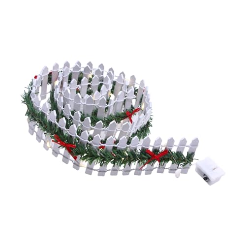 Miniatur-Feen-Garten-Ornament, Zaun, Holzlatte für Puppenhäuser, Blumentöpfe, LED, dekorativer dekorativer Zaun, Holz Miniatur-Feen-Garten-Ornament, Zaun, Holzlatte für Puppenhäuser, Blumentöpfe, LED, dekorativer dekorativer Zaun, Holz von Oxtxuzdm