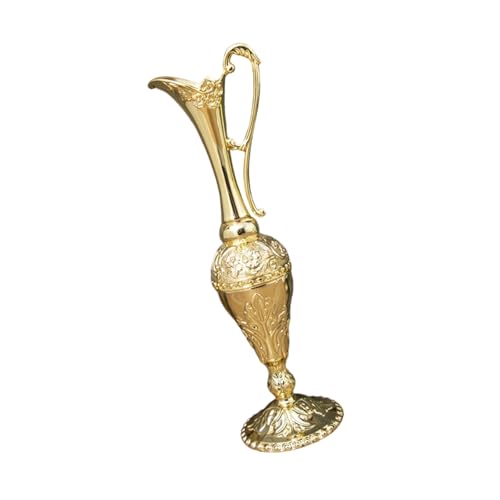 Moderne Metallvasen mit geprägtem Muster, Vintage-Blumenbehälter für Wohnzimmer, Schlafzimmer oder Arbeitsbereiche, europäische antike Metallvasen Moderne Metallvasen mit geprägtem Muster, Vintage-Blumenbehälter für Wohnzimmer, Schlafzimmer oder Arbeitsbereiche, europäische antike Metallvasen von Oxtxuzdm