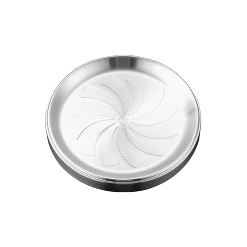 Oxtxuzdm 304 Edelstahl-Teller, doppellagig, 20 cm, Wärmedämmung, goldenes Finish, Geschirr für Familientreffen, rostbeständig, Küchen-Servierplatte Oxtxuzdm 304 Edelstahl-Teller, doppellagig, 20 cm, Wärmedämmung, goldenes Finish, Geschirr für Familientreffen, rostbeständig, Küchen-Servierplatte von Oxtxuzdm