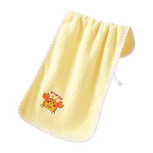 Oxtxuzdm Atmungsaktives Kinder-Handtuch, saugfähiger Stoff, schönes Tierdruck-Design für Kleinkinder, schnell trocknendes Kinder-Sporthandtuch von Oxtxuzdm
