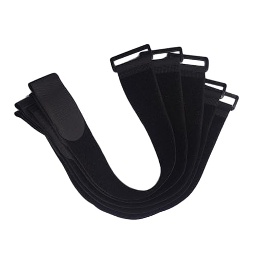 Oxtxuzdm Verstellbare, robuste 60 cm wendbare Gurte für Outdoor-Ausrüstung, Camping, Zelte, Garten, Schattentuch und Heimorganisation (5er-Pack), wiederverwendbare Kabel-Organizer von Oxtxuzdm