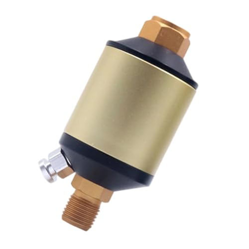 Pneumatischer Werkzeug Schutzluftkompressor Wasserabscheider Filter 1/4 "Anschlüsse Feuchtigkeitspartikelentfernung Für Lacksprühgeräten Luftkompressor Wasserabscheiderfilter Pneumatischer Werkzeug Schutzluftkompressor Wasserabscheider Filter 1/4 "Anschlüsse Feuchtigkeitspartikelentfernung Für Lacksprühgeräten Luftkompressor Wasserabscheiderfilter von Oxtxuzdm