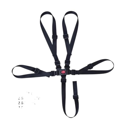 Sicherer 5-Punkt-Baby-Gurtgurt mit verstellbarer Länge für Kinderwagen, Hochstühle und Sitzerhöhungen, einfache Installation, Kinder-Sicherheitsgurt Sicherer 5-Punkt-Baby-Gurtgurt mit verstellbarer Länge für Kinderwagen, Hochstühle und Sitzerhöhungen, einfache Installation, Kinder-Sicherheitsgurt von Oxtxuzdm
