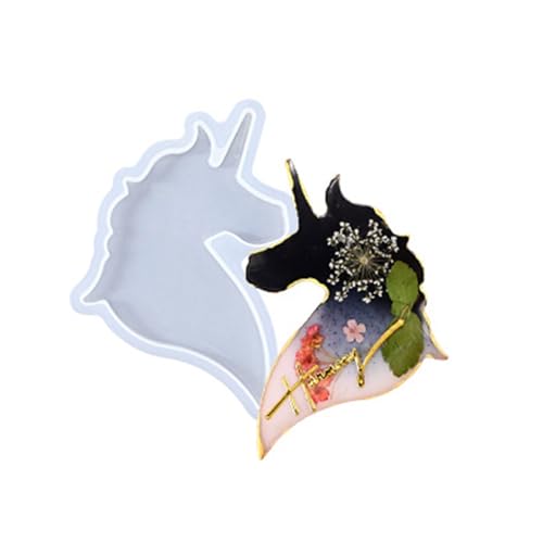 Silikonform mit Tieranhängern für Harz, Schmuck, Zubehör, Herstellung und Handwerk, Anfänger, Brosche, Epoxidharz, Mehrzweck-Silikon-Tier von Oxtxuzdm