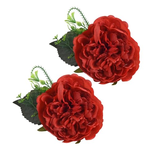 Verstellbare Pfingstrosen Vorhang-Raffhalter zum Anklipsen, Blumen-Raffhalter, Drapierzubehör, Heimdekoration, Blumenvorhang-Clip von Oxtxuzdm
