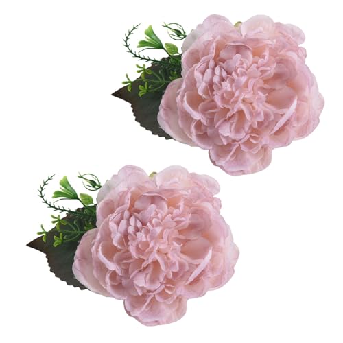 Verstellbare Pfingstrosen Vorhang-Raffhalter zum Anklipsen, Blumen-Raffhalter, Drapierzubehör, Heimdekoration, Blumenvorhang-Clip von Oxtxuzdm