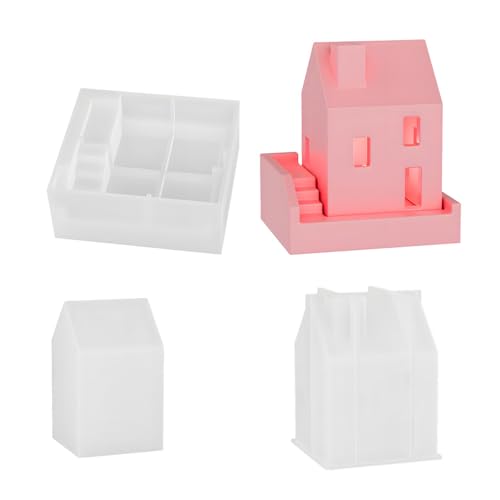 Vielseitige Haus-Silikonform für handgefertigte Seifen, Backen und kreative Familien-Bonding-Projekte, Mehrzweck-Silikon-Bastelform Vielseitige Haus-Silikonform für handgefertigte Seifen, Backen und kreative Familien-Bonding-Projekte, Mehrzweck-Silikon-Bastelform von Oxtxuzdm