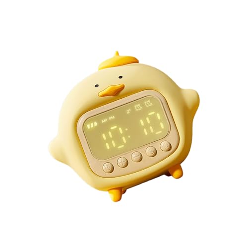 Wecker mit Entenmotiv für Kinder, mit Nachtlicht, digital, als Geschenk für Kinder, Entenwecker Wecker mit Entenmotiv für Kinder, mit Nachtlicht, digital, als Geschenk für Kinder, Entenwecker von Oxtxuzdm
