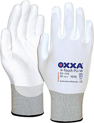 Oxxa 1 51 115 10 Montagehandschuh "x-Touch PU-W", Größe 10, 3 Paar/Pack von Oxxa