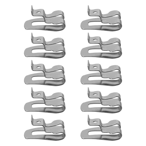 10 Stück Taille Schnalle Gürtelclip Haken für 18V 20V Driver Wrench Werkzeuge Gürtelhaken Clips Zubehör Metall Schraubenschlüssel und Bohrer 10 Stück Taille Schnalle Gürtelclip Haken für 18V 20V Driver Wrench Werkzeuge Gürtelhaken Clips Zubehör Metall Schraubenschlüssel und Bohrer von Oxxggkao