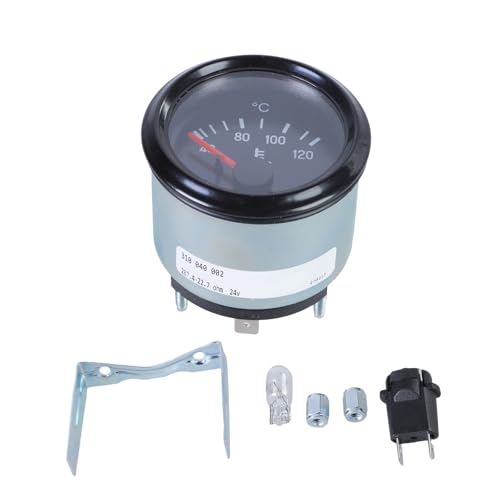 12 V/24 V Generator Wassertemperaturanzeige 40-120 ℃ Wassertemperaturthermometer Messgerät Dauerauto von Oxxggkao