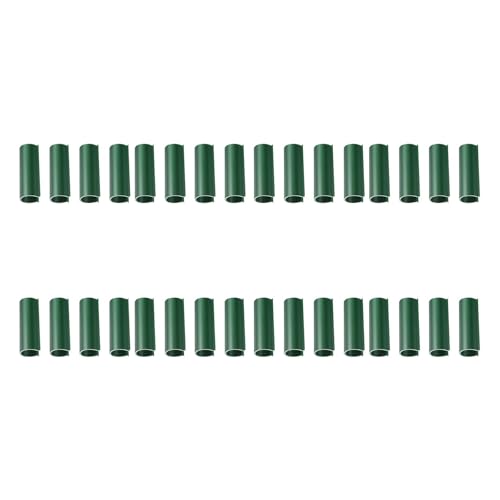 32pcs Mehrzwecksonnenfest Gartenklemmen Befestigungselemente Sichern Gewächshausfilmabdeckung Anti Wind Verschiebungsinstrument Weniger Haltbarer Gewächshaus PVC Rohrklemmen von Oxxggkao