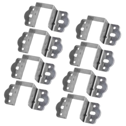 8 x Bettrahmenbefestigungen, Rahmen-Klemm-Design, um Stabilität zu erhalten und den Verschleiß der Matratze zu minimieren, Kinderbett von Oxxggkao