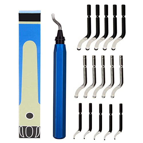 Dienstprogramm Langlebiger Burr Entferner Mit 15 Klingen Für Scharfe Deburmesser Holzstahl Multifunktional Debring Tool Kit Deburmesser Plastik Dienstprogramm Langlebiger Burr Entferner Mit 15 Klingen Für Scharfe Deburmesser Holzstahl Multifunktional Debring Tool Kit Deburmesser Plastik von Oxxggkao
