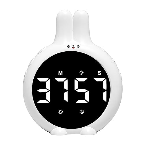 Digital Screen Kitchen Timer Kaninchen Kochkosten Countdown Alarm Uhr Lernen Elektronische Digitale Fitnessstudio Weihnachtsblock von Oxxggkao
