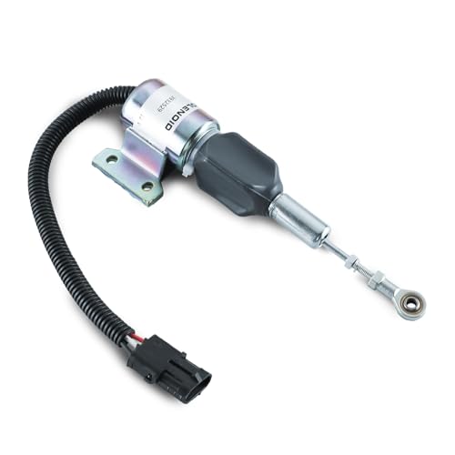 Effizienter Dieselmotor Kraftstoff Ausschalten Von Stop Magnet Für 4BT 5.9L 6BT 5.9L R130 R170 3932529 Genauige Betriebsmotor Absperrventile Abschaltungsmagnetgartenschläuche Wasserrohr Unter von Oxxggkao