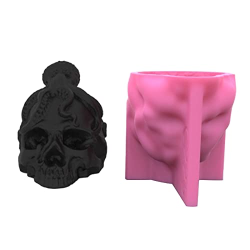 Epoxy Handgefertigte Seife Schimmel Oktopus Schädel Kerze Für Dekoration Machen Seifen Kerze Schmelze Harz Ton Oktopus Schädel von Oxxggkao