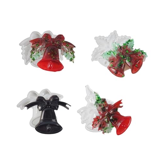 Flexible Robuste Silikonglockenform Schimmelpilz Für Die Personalisierung Weihnachtswanddekoration Und Tabletop Displays Lösung Tabletop Ornament Form Form von Oxxggkao