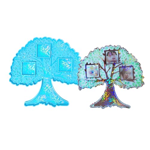 Fotorahmenharzform Große Baum Holographische Kristall Epoxidform Für Handwerkstisch Wanddekor Fotorahmenharzform Große Baum Holographische Kristall Epoxidform Für Handwerkstisch Wanddekor von Oxxggkao