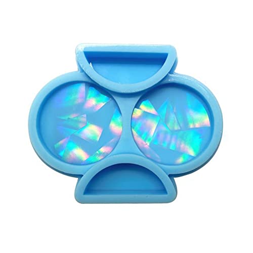 Holographischer Strohtoper Harzform Toper Anhang Silikondekor Epoxidguss Für Handwerksformen Formen Silikon Untersetzer/Schädel von Oxxggkao