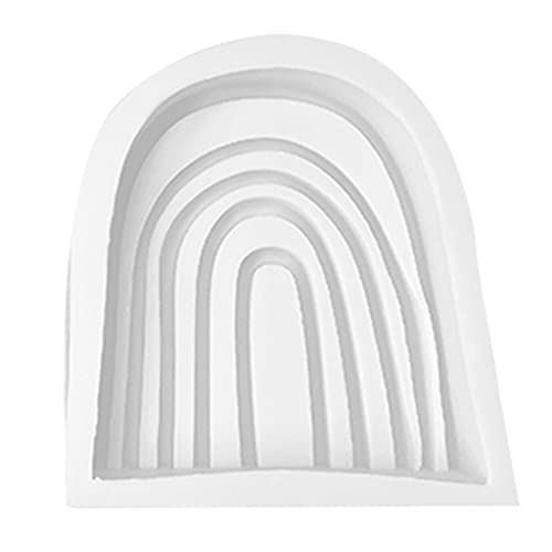 Kreative Gewölbte Silikonkerkerform Regenbogenbrücke Form Aromatherapie Gypsum Schimmel Unterschiedliche Ornament Making Supp Silikon Kuchen Backform Für Ofen Für Kinder von Oxxggkao