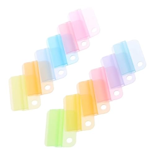 Kreative dekorative Büroklammern, Büroklammern, Büroklammern, Büroklammern, Büroklammern, farbige Metallklammern, Büroklammern, farbiger Metallhalter, Clip, Edelstahl von Oxxggkao
